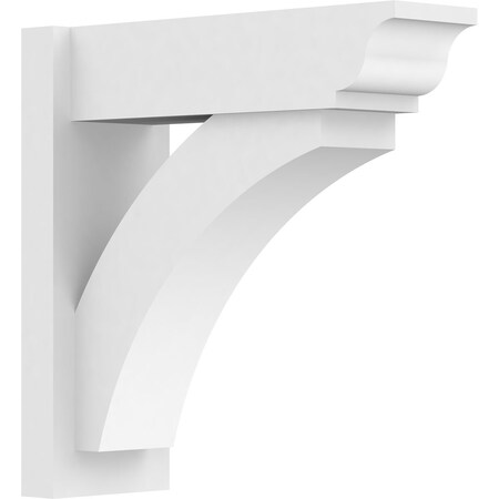 Thorton Architectural Grade PVC Outlooker With Traditional Ends, 7W X 20D X 20H